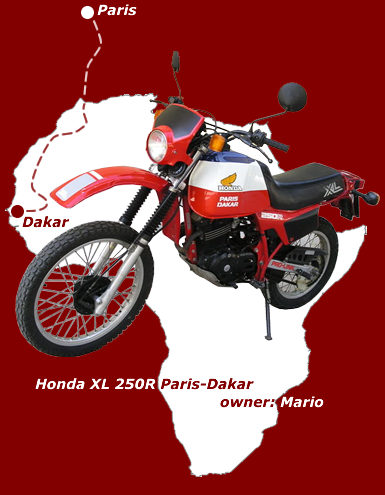 XL 250R Paris-Dakar
